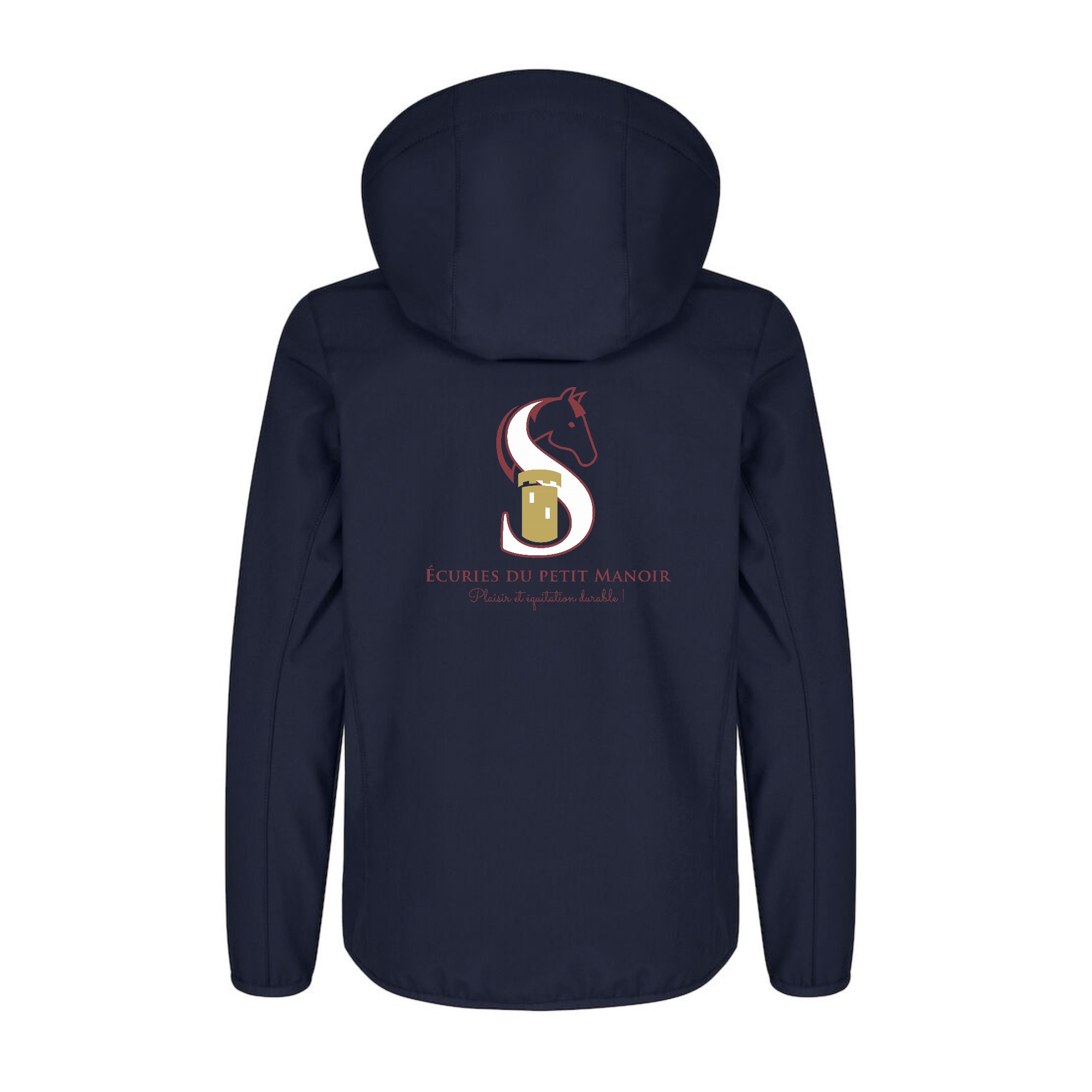 SOFTSHELL "Classic" (enfant) - LES ECURIES DU PETIT MANOIR - Navy - 0200909 – Image 3