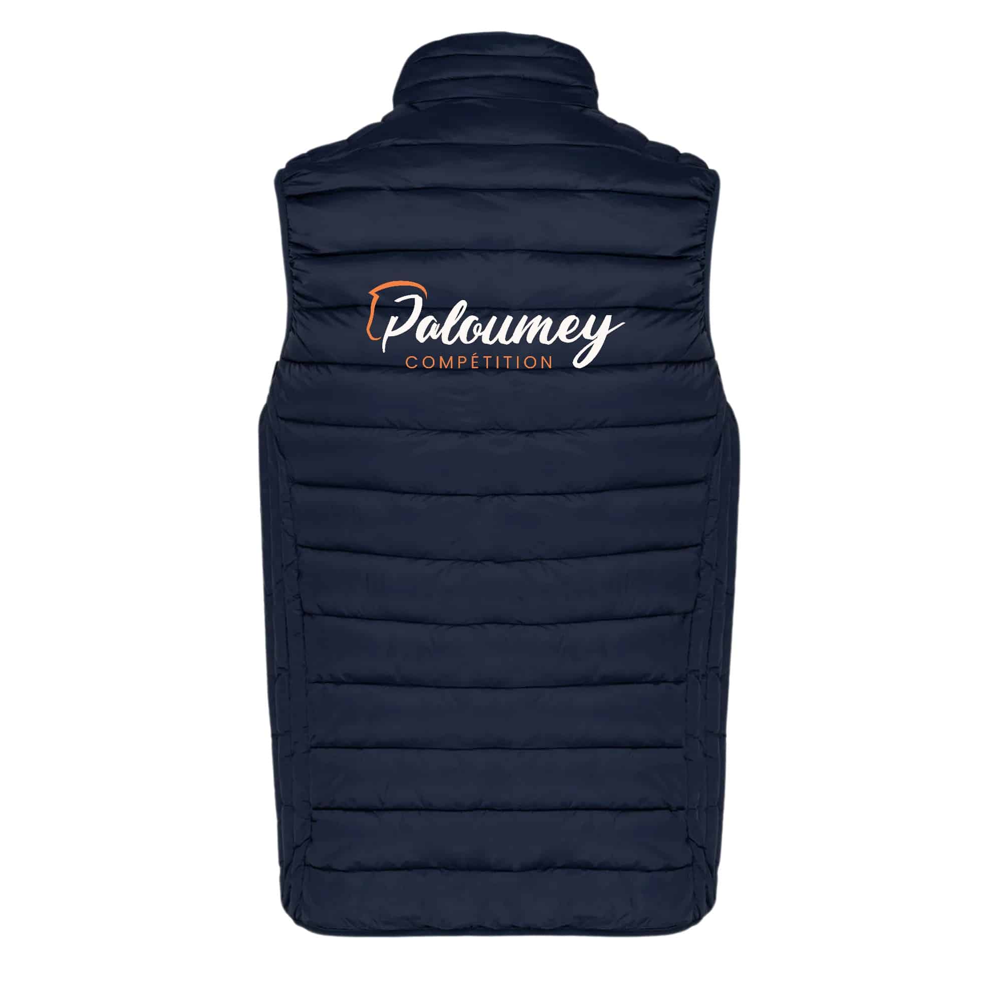 DOUDOUNE SANS MANCHES (homme) - PONEY CLUB DE PALOUMEY - Navy - K6113 – Image 4
