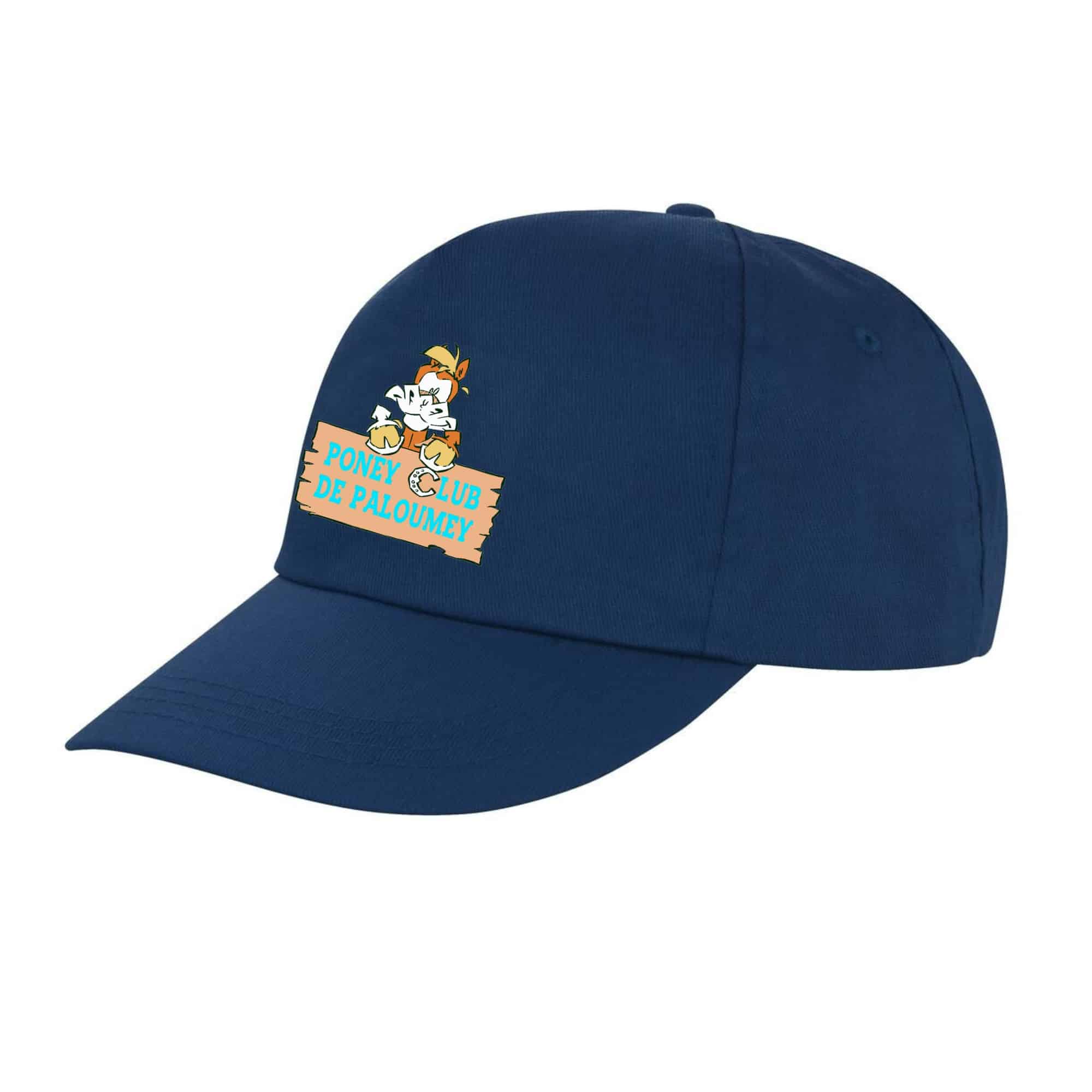 Casquette (économique) - PONEY CLUB DE PALOUMEY - Navy - RC080