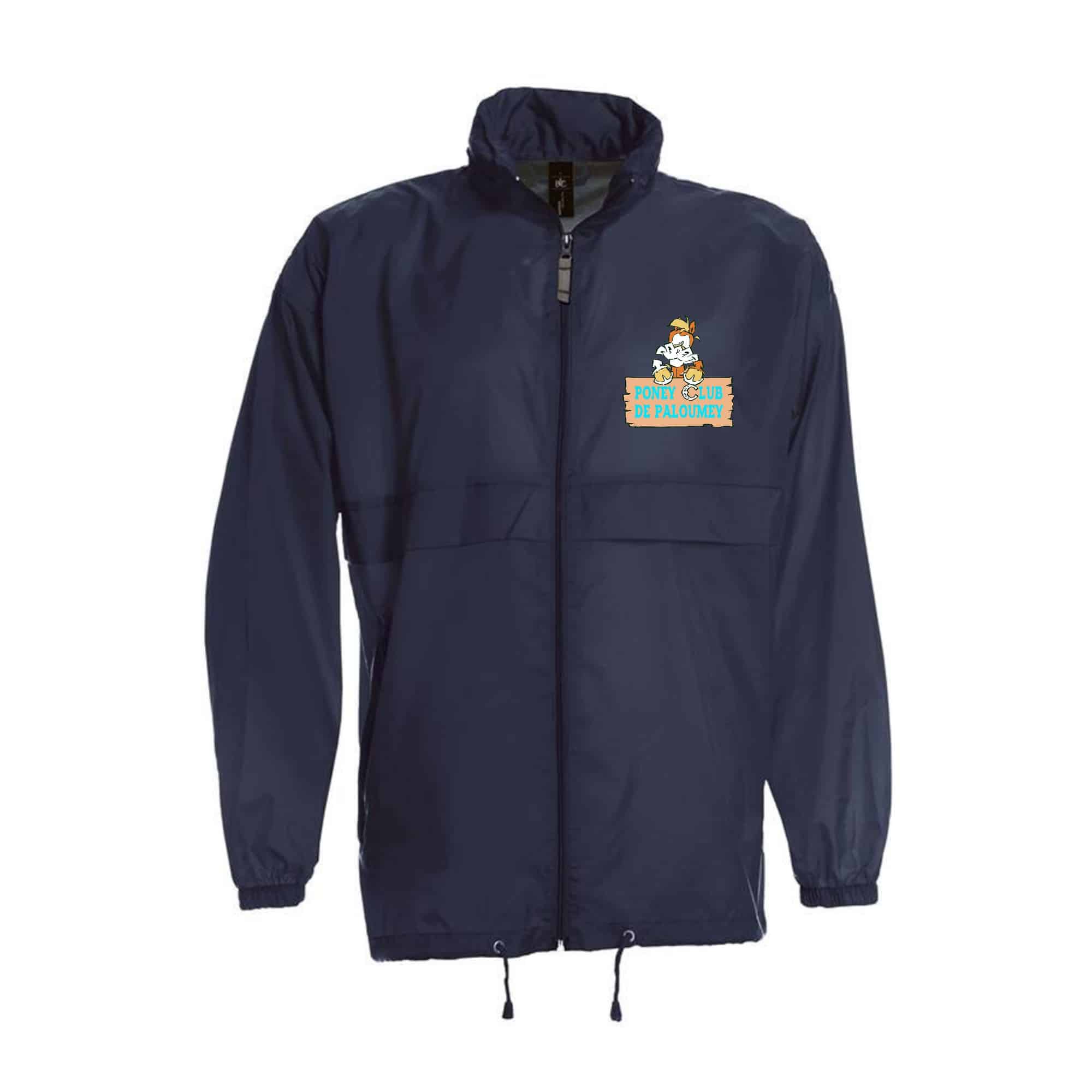 COUPE-VENT (enfant) - PONEY CLUB DE PALOUMEY - Navy - BC631