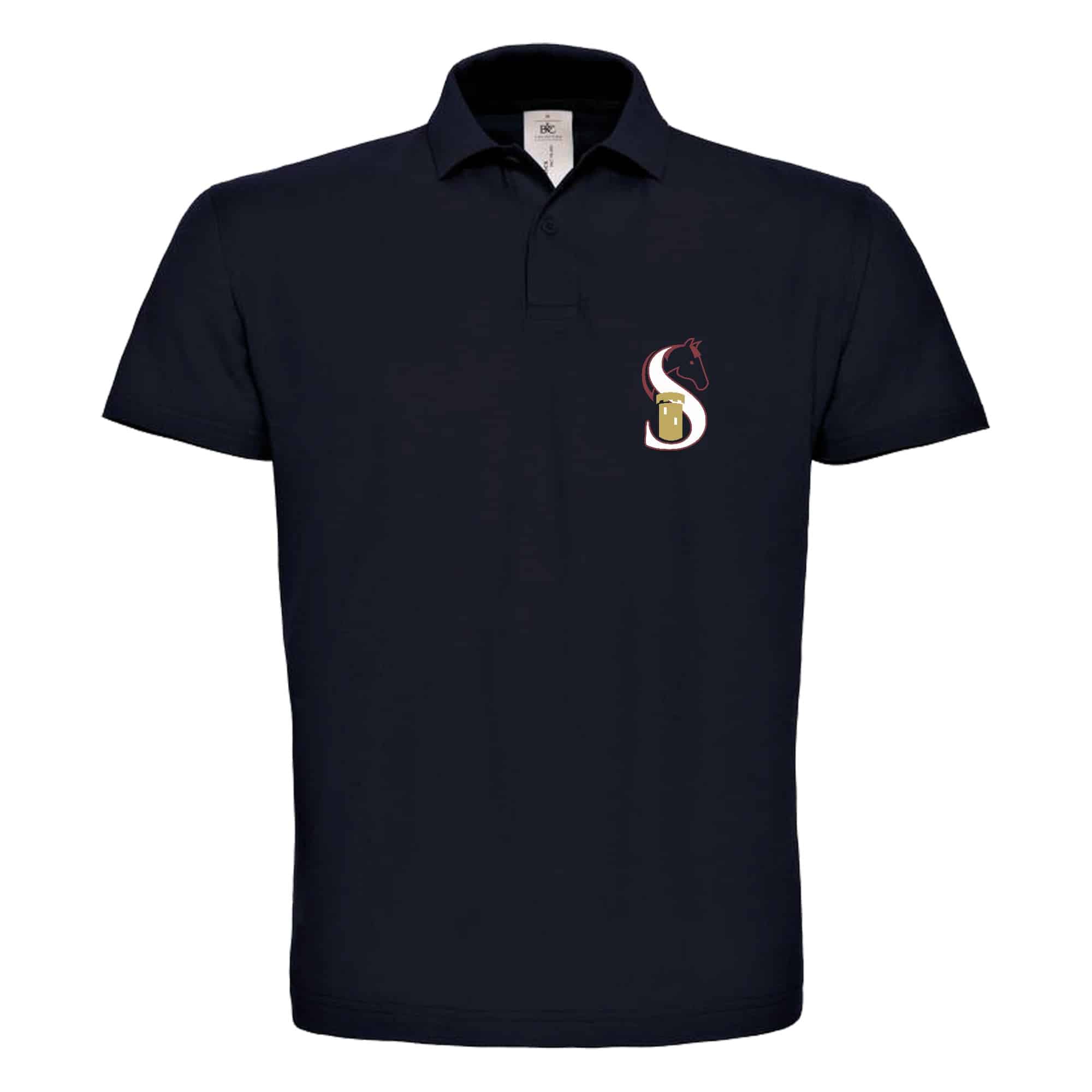 POLO (homme) - LES ECURIES DU PETIT MANOIR - Navy - BCID1