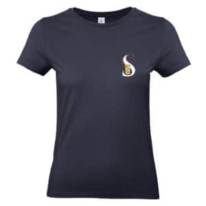 T-SHIRT (femme) - LES ECURIES DU PETIT MANOIR - Navy - BC04T