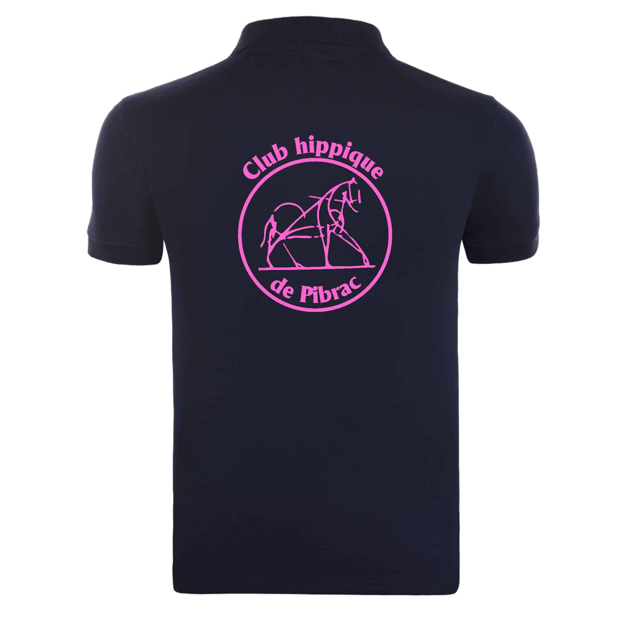 POLO (enfant) - Club hippique de Pibrac - Navy - BCK424 – Image 3