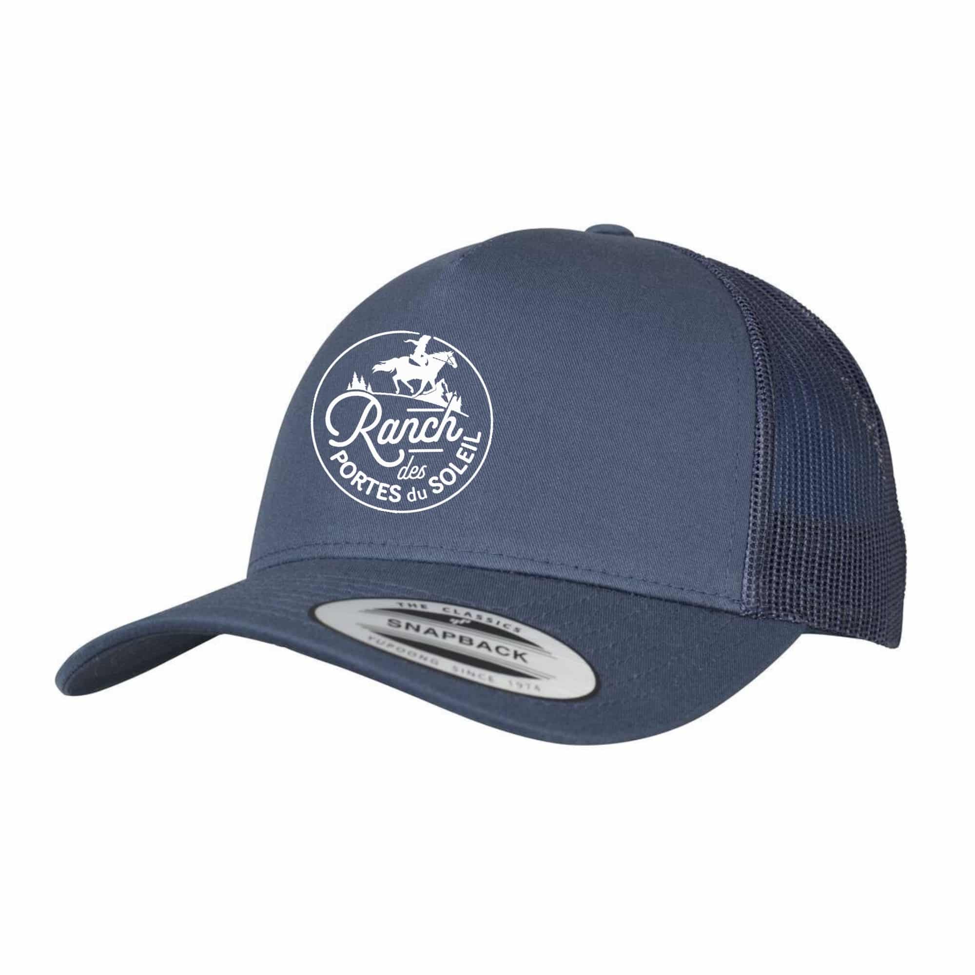Casquette trucker - Ranch des Portes du Soleil - Navy - FX6506
