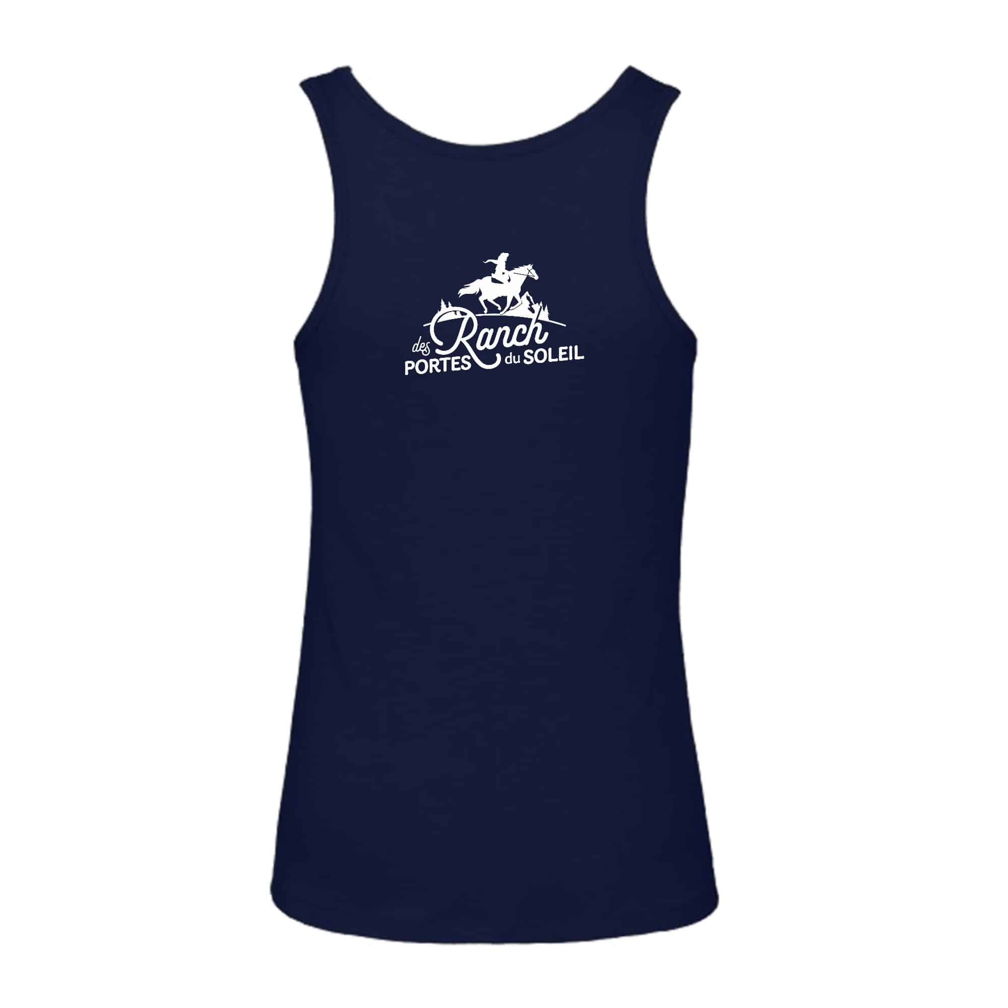 DEBARDEUR (femme) - Ranch des Portes du Soleil - Navy - BC073 – Image 3