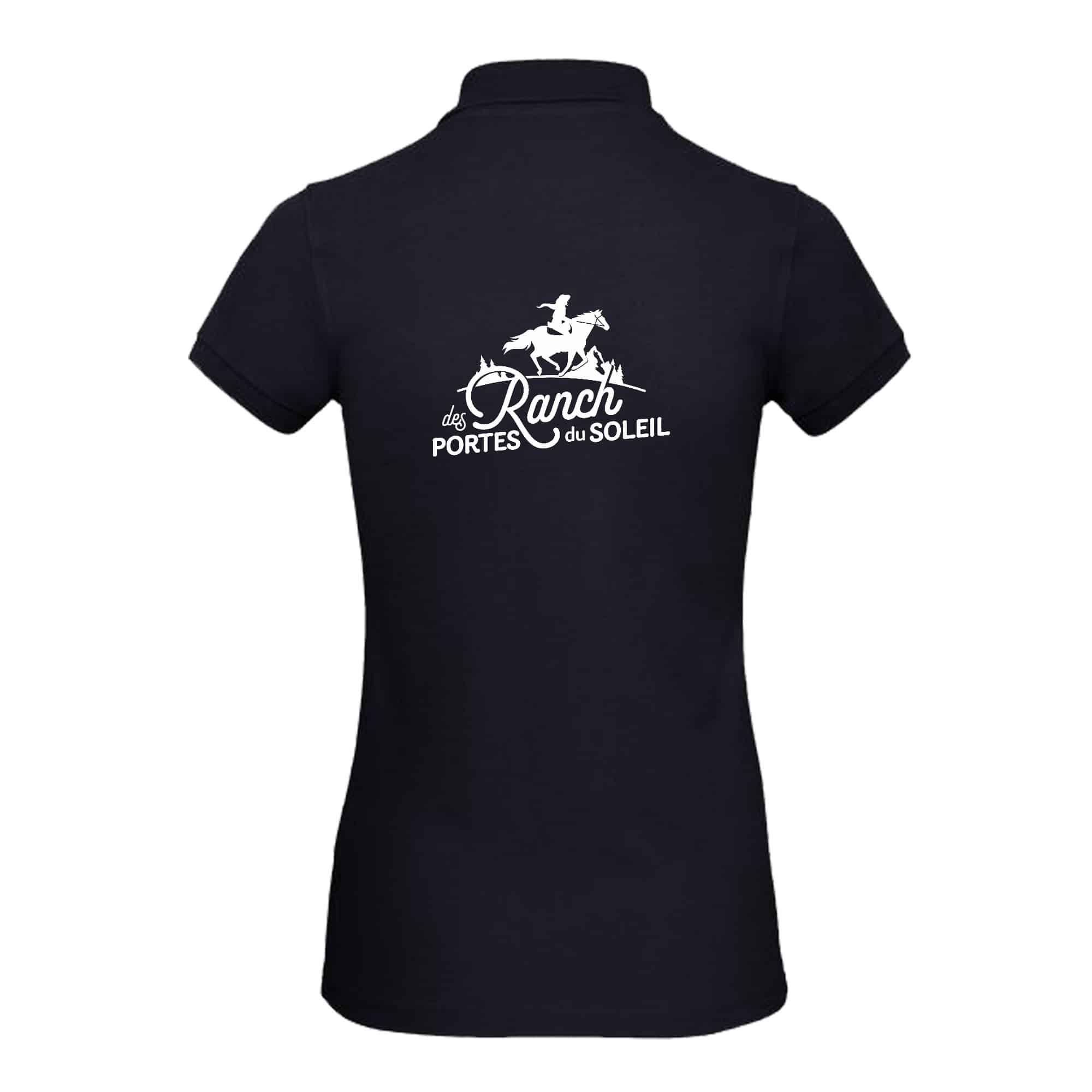 POLO (femme) - Ranch des Portes du Soleil - Navy - BCI1F – Image 3