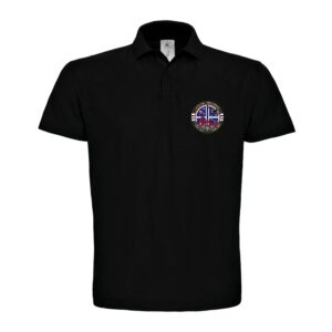 Polo premium (homme) - RCPT events - Noir - BCU426