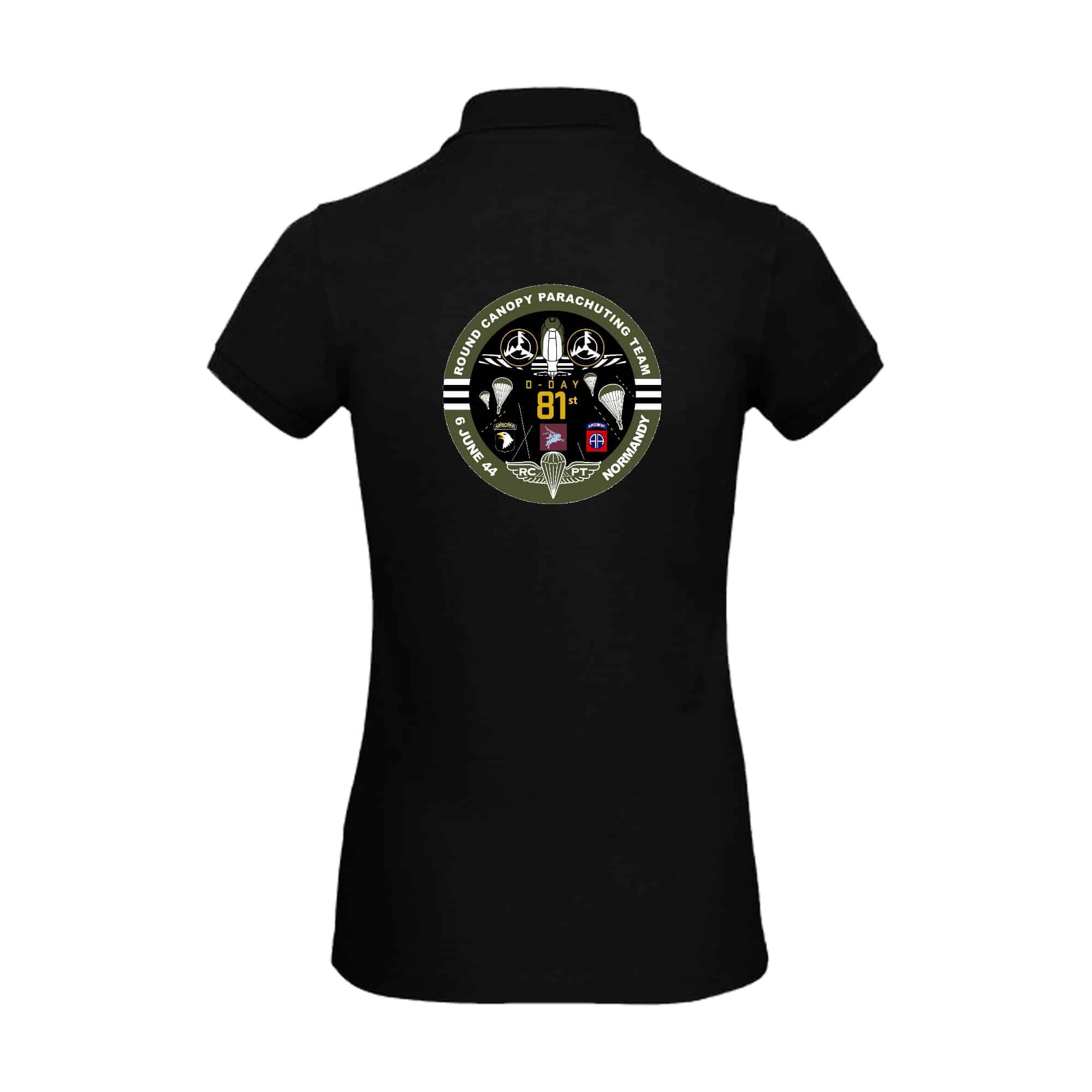 Polo premium (femme) - RCPT events - Noir - BCW463 – Image 2