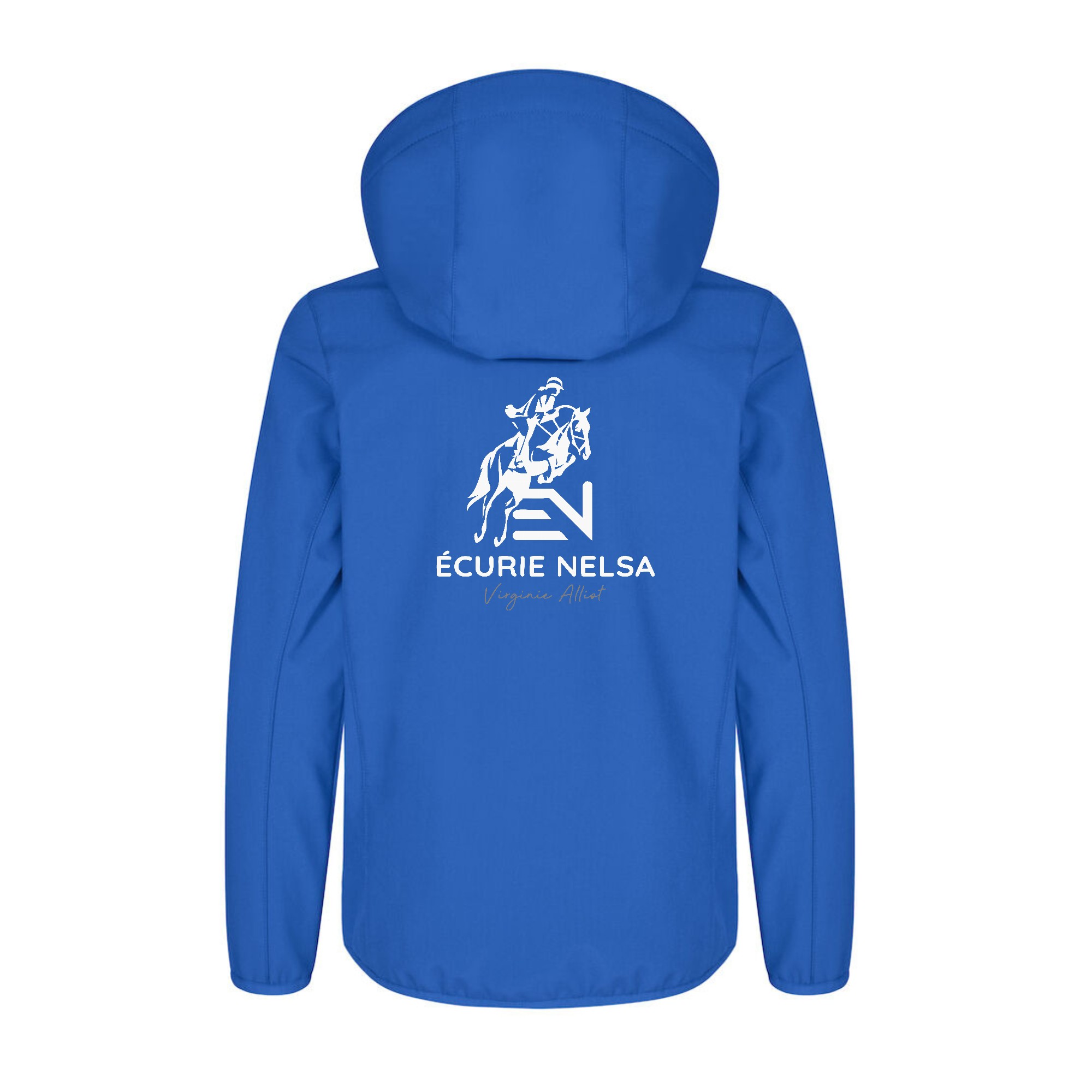 SOFTSHELL ''Classic'' (enfant) - Écurie NELSA - Azur - 0200909 – Image 3