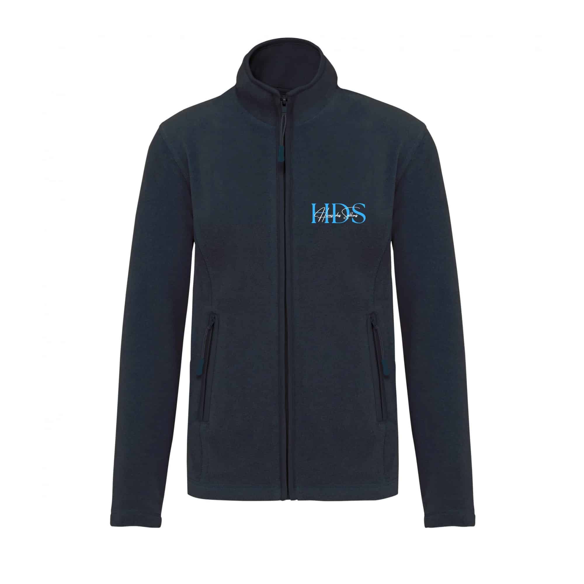 Veste micropolaire zippée (femme) – Haras des Sablons - Navy – K907