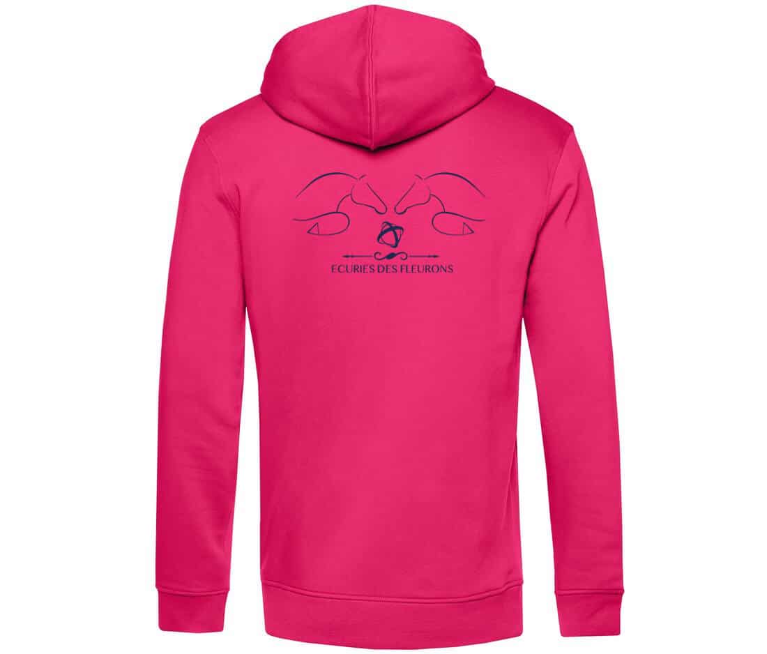 SWEAT A CAPUCHE (homme) - ecuries des fleurons - BCU33B – Image 4