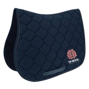 TAPIS RIDING WORLD - Top mental - Navy - 20453