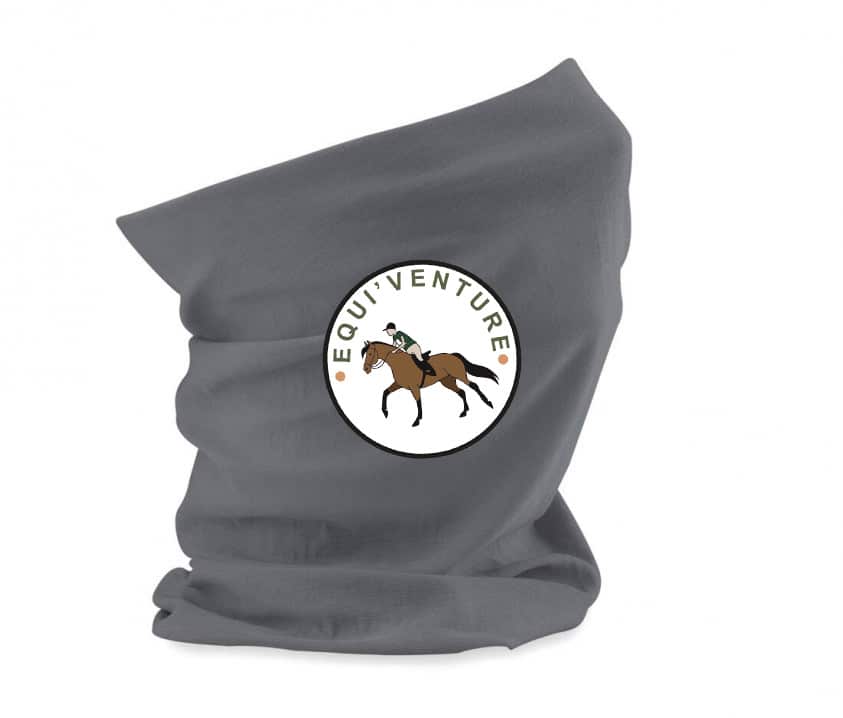 Cache cou - Equi'Venture - Gris Anthracite - BF900