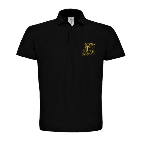 Polo premium (homme) - Wellomay - Noir - BCU426