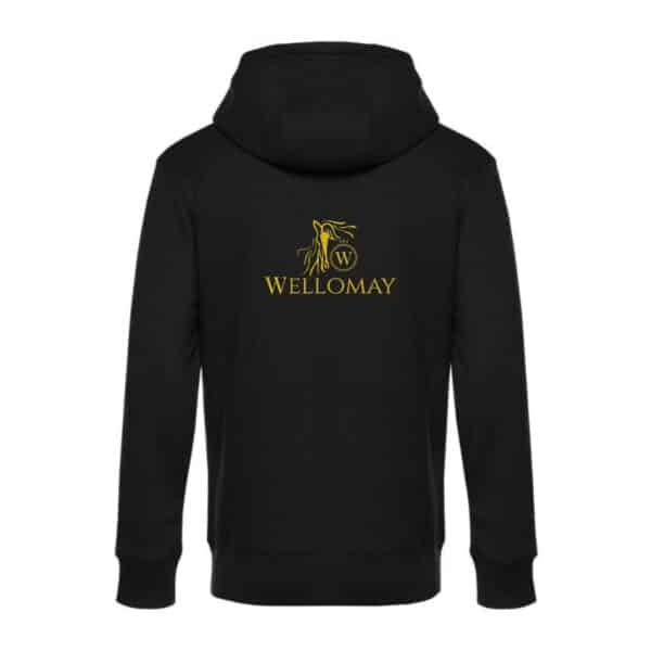 SWEAT ZIPPÉ (Homme) - Wellomay - Noir - BCU03K – Image 2