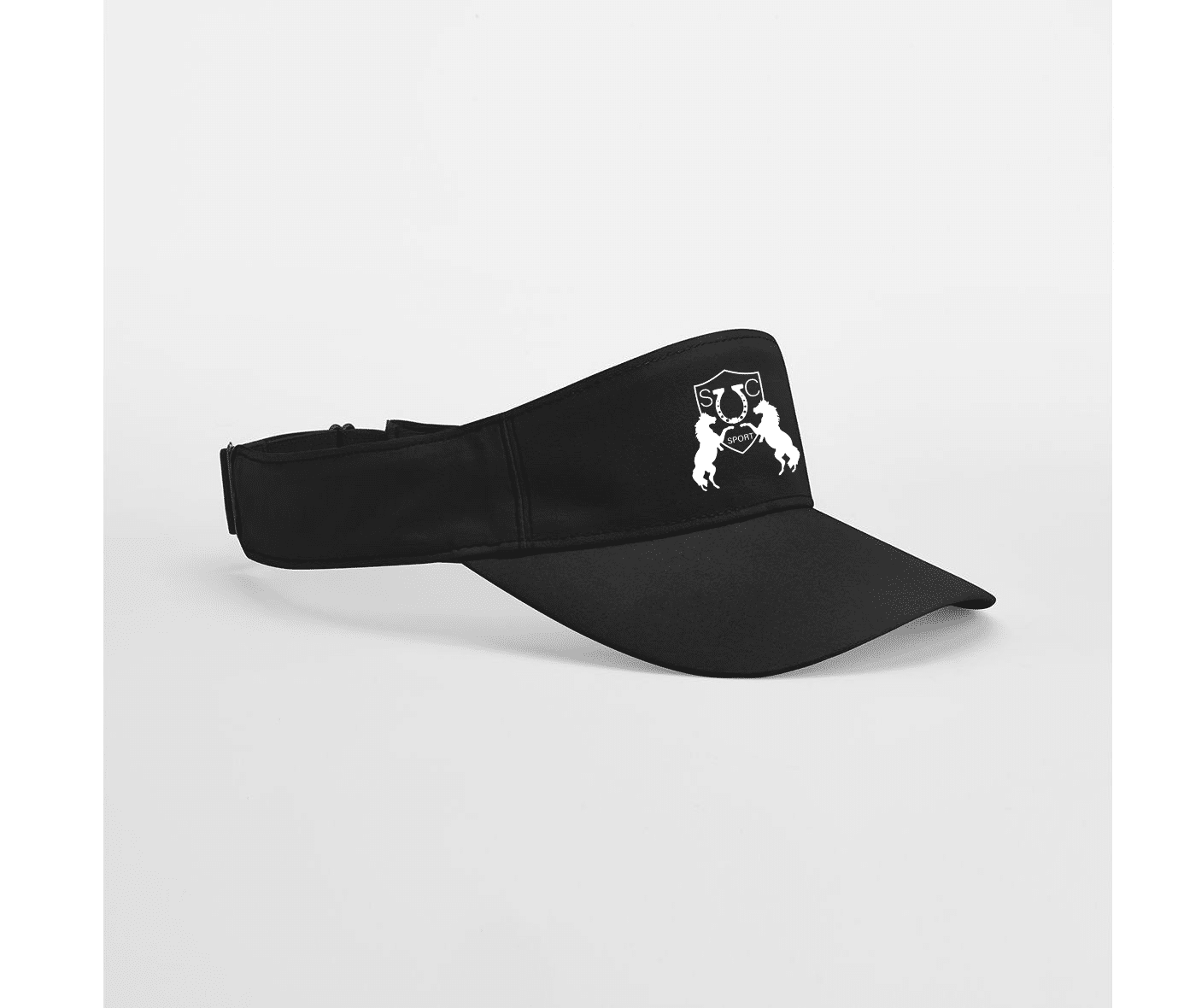 Casquette visière de sport - Ecurie SC sport - Noir - BF174R