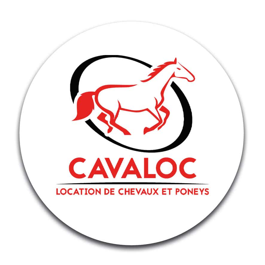 STICKER ROND – CAVALOC – STI001