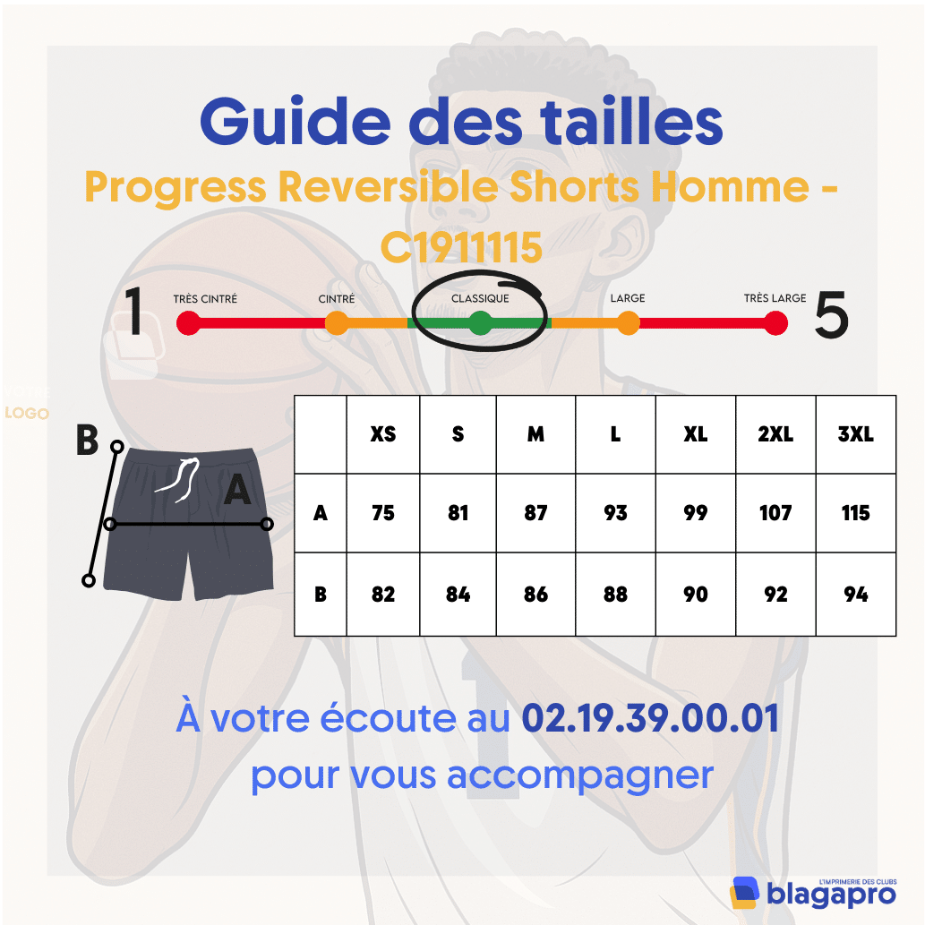 Progress Reversible Shorts Homme - C1911115 – Image 2