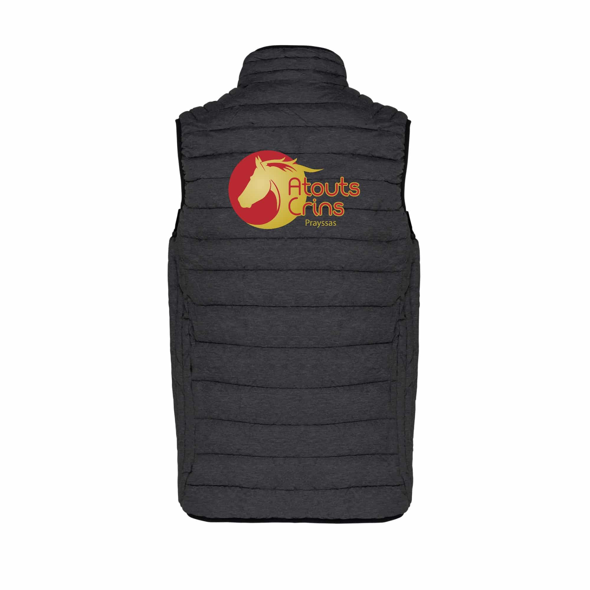 DOUDOUNE SANS MANCHES (femme) - Association Atouts Crins - K6114 – Image 3