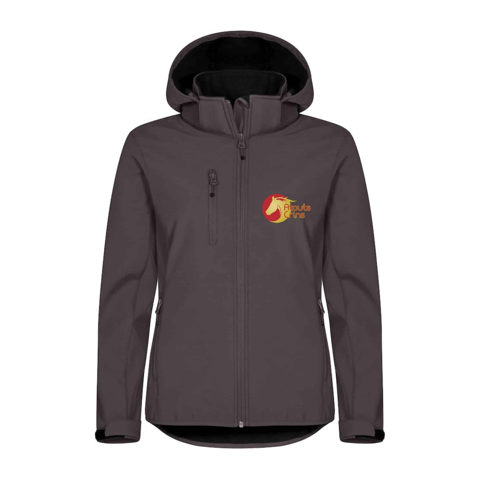 SOFTSHELL "Classic" (femme) - Association Atouts Crins - 0200917