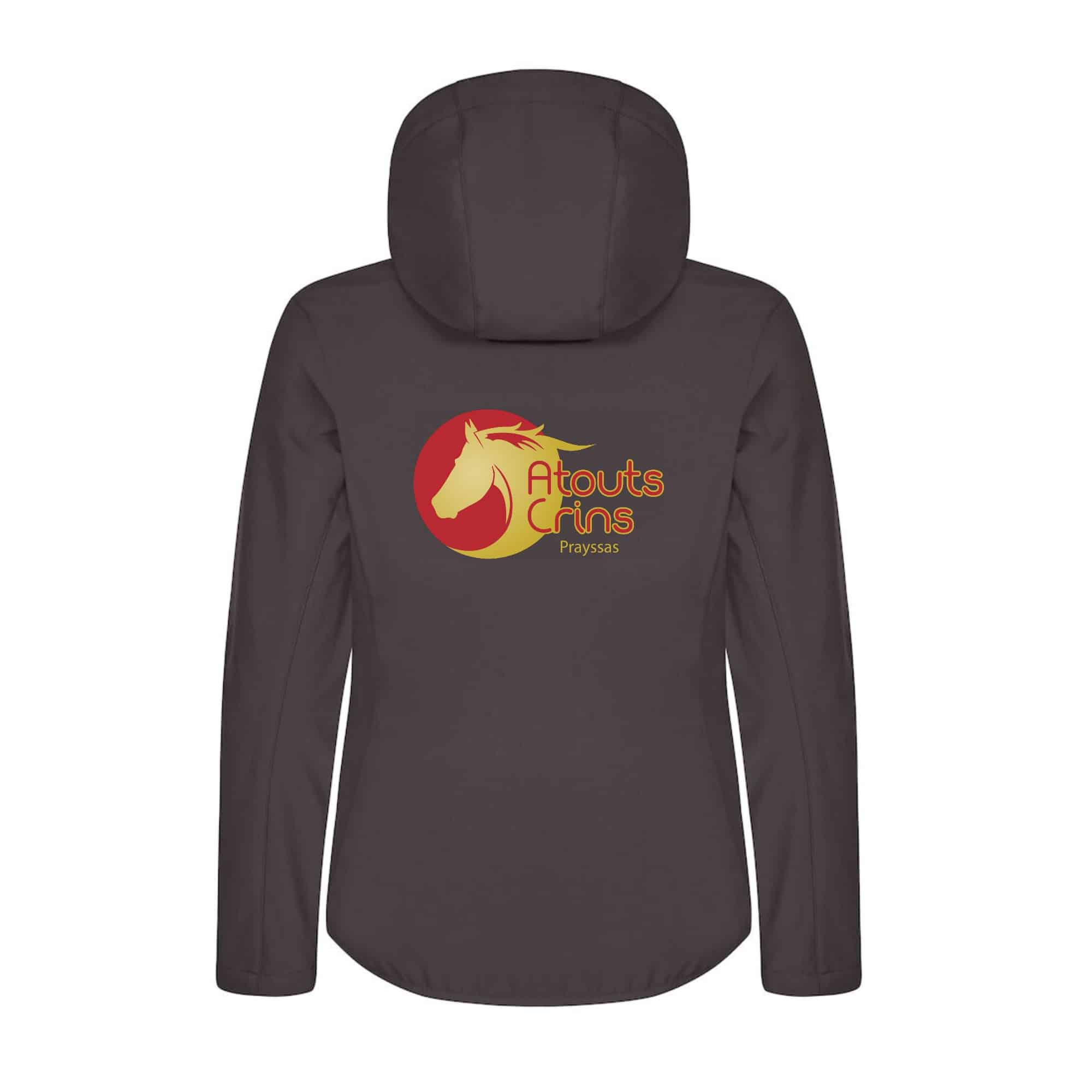 SOFTSHELL "Classic" (femme) - Association Atouts Crins - 0200917 – Image 3