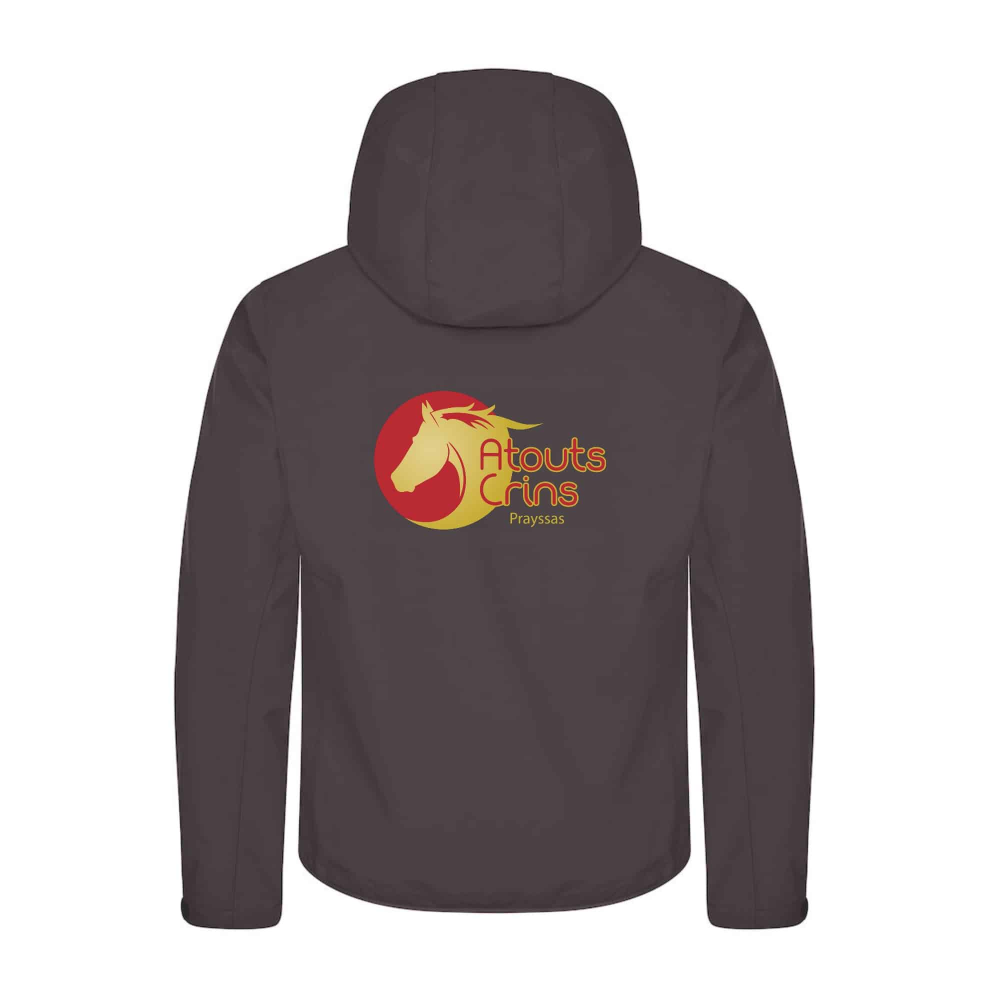 SOFTSHELL "Classic" (homme) - Association Atouts Crins - 0200912 – Image 3