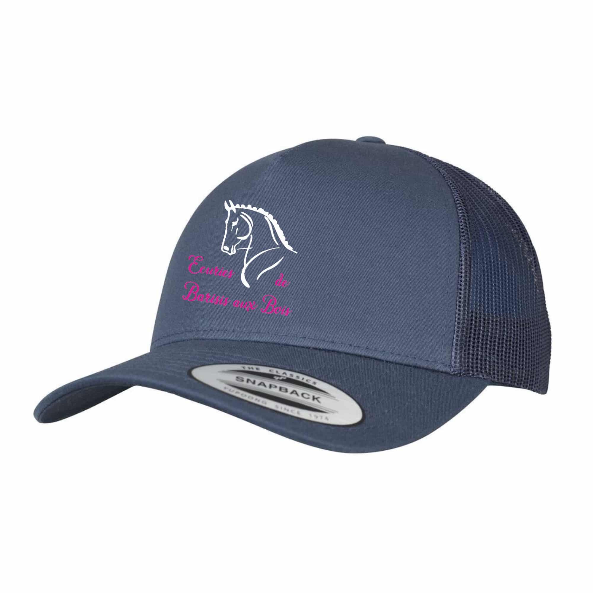 Casquette trucker - LES ECURIES DE BARISIS AUX BOIS - Navy - FX6506