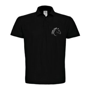 POLO (enfant) - Les écuries du crin awa - Noir - BCK424