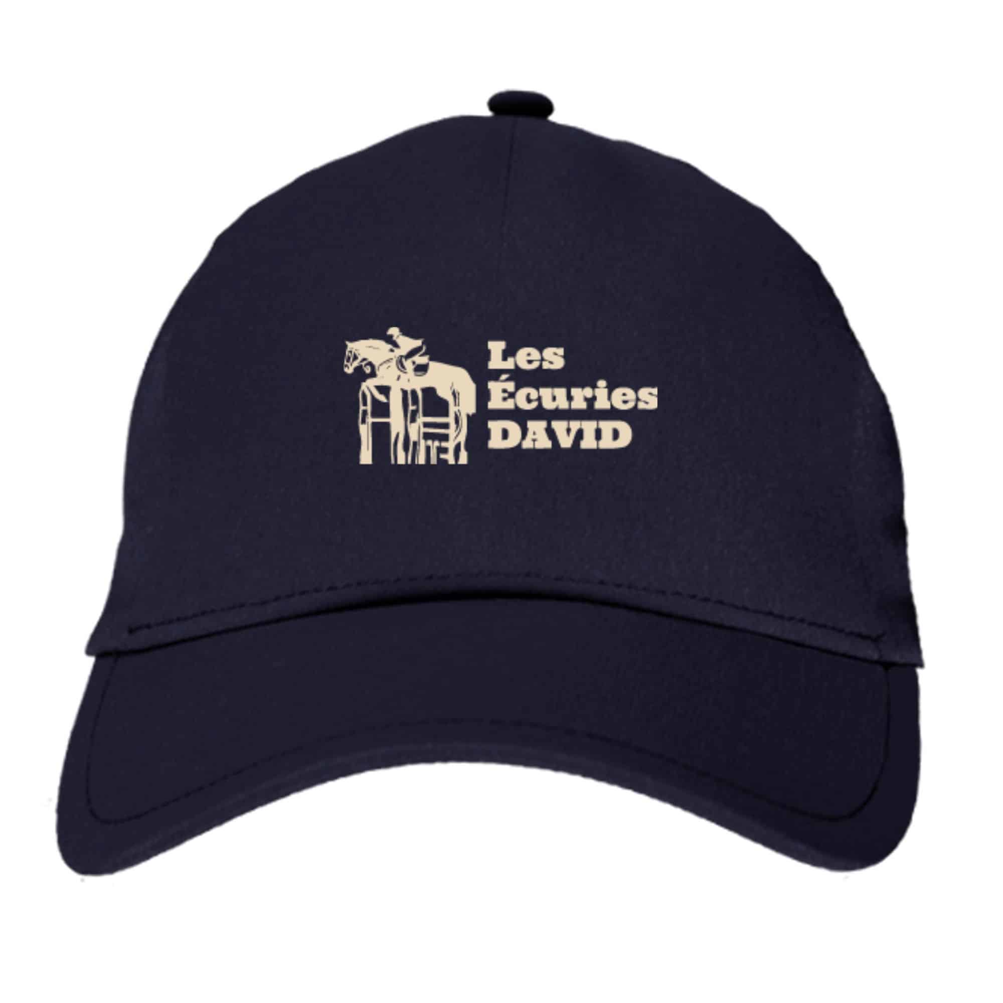 CASQUETTE - Les écuries DAVID - Navy - BF015
