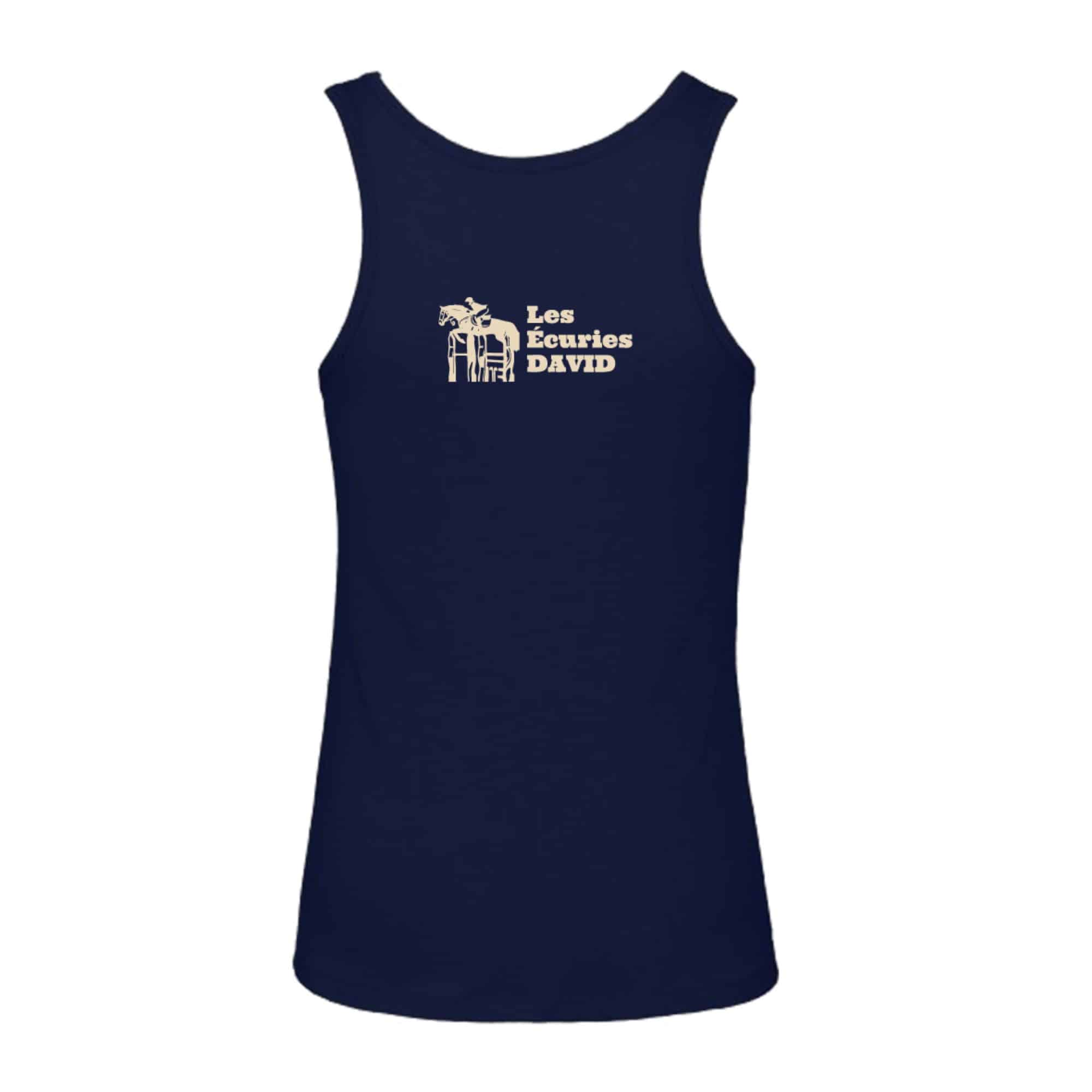 DEBARDEUR (femme) - Les écuries DAVID - Navy - BC073 – Image 3