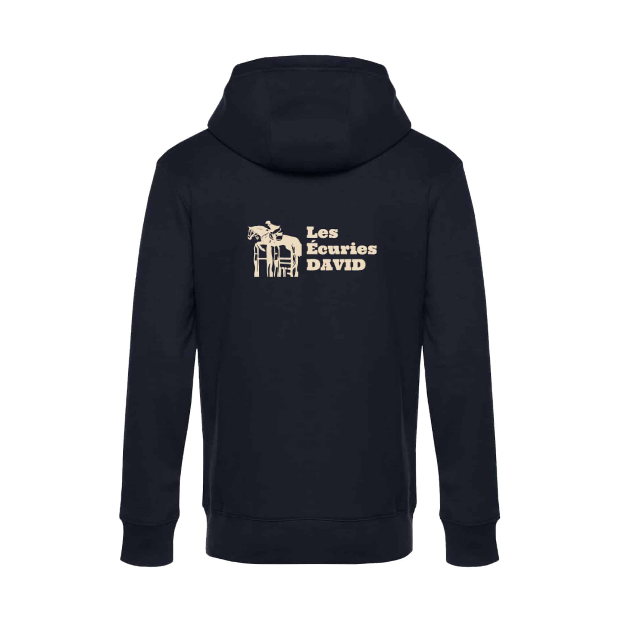 SWEAT ZIPPÉ (Homme) - Les écuries DAVID - BCU03K – Image 3