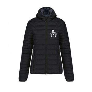 DOUDOUNE AVEC MANCHES ET CAPUCHE (femme) - Equi’Dress - Noir - K6111