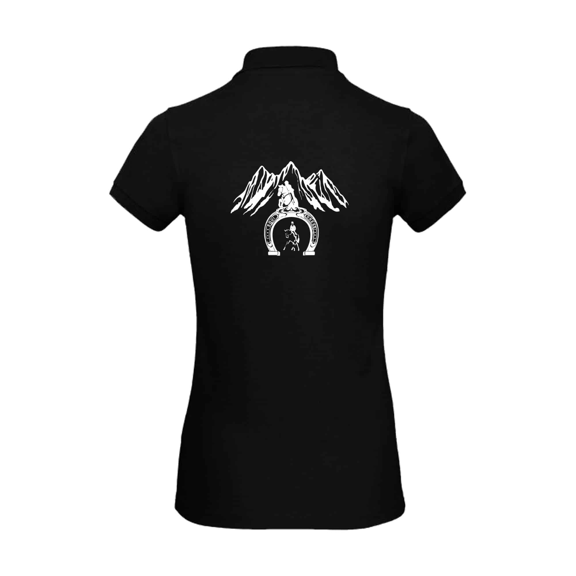 POLO (femme) - Equi’Dress - Noir - BCI1F – Image 3