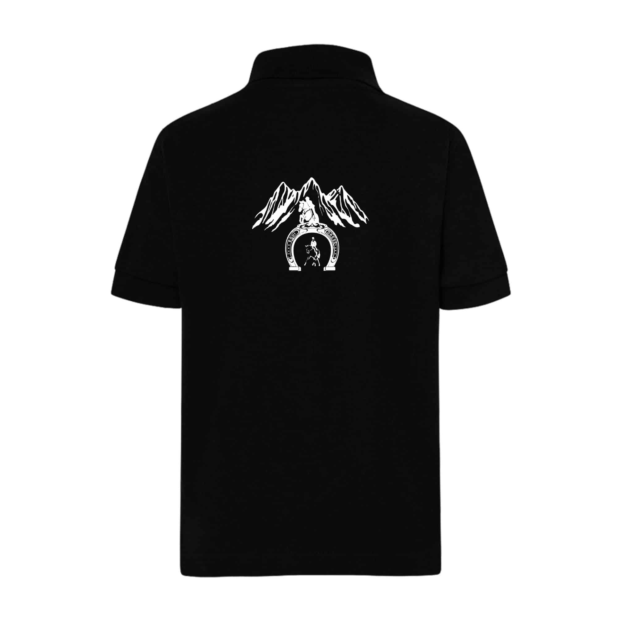 POLO (enfant) - Equi’Dress - Noir - BCK424 – Image 3
