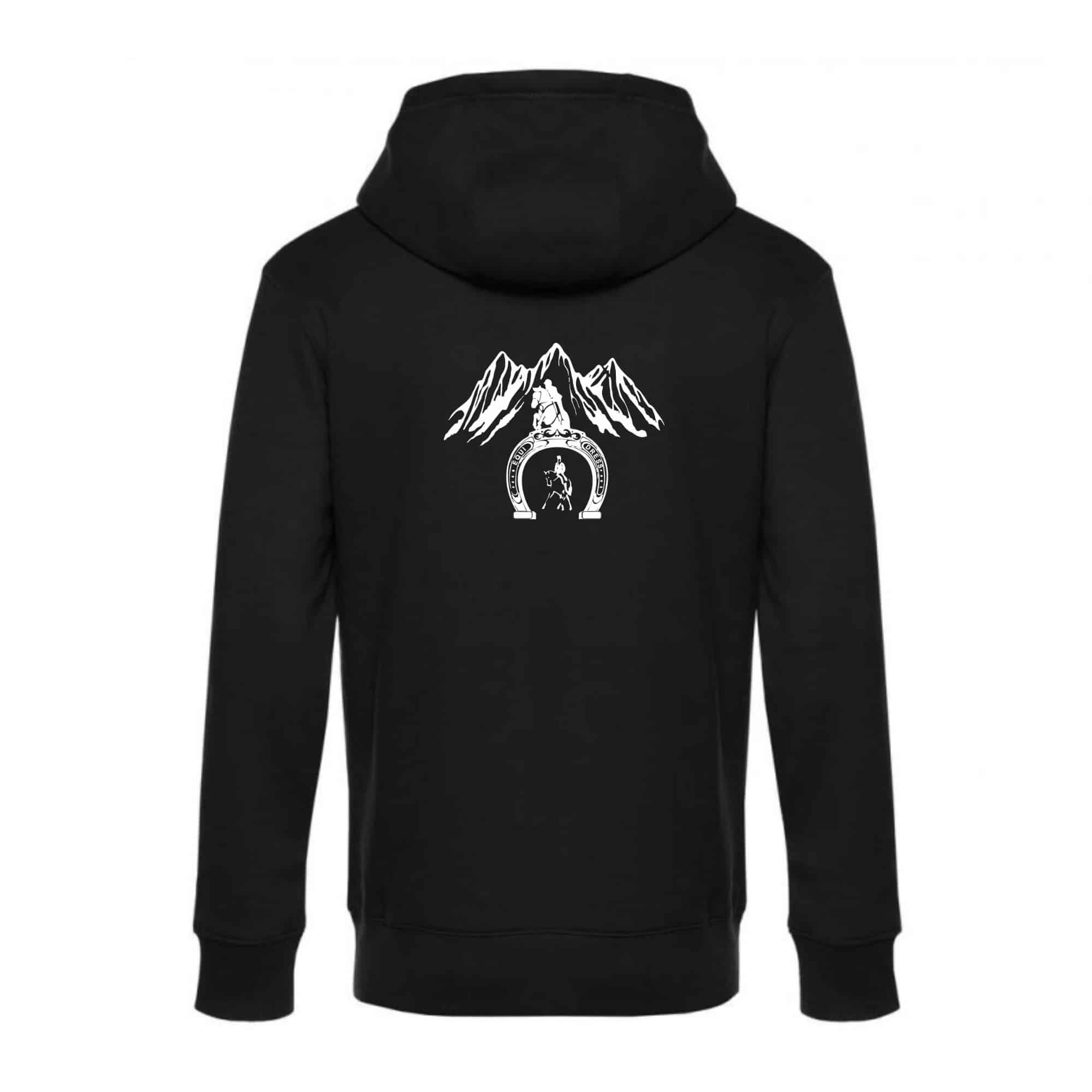 SWEAT ZIPPÉ (enfant) - Equi’Dress - Noir - K455 – Image 3