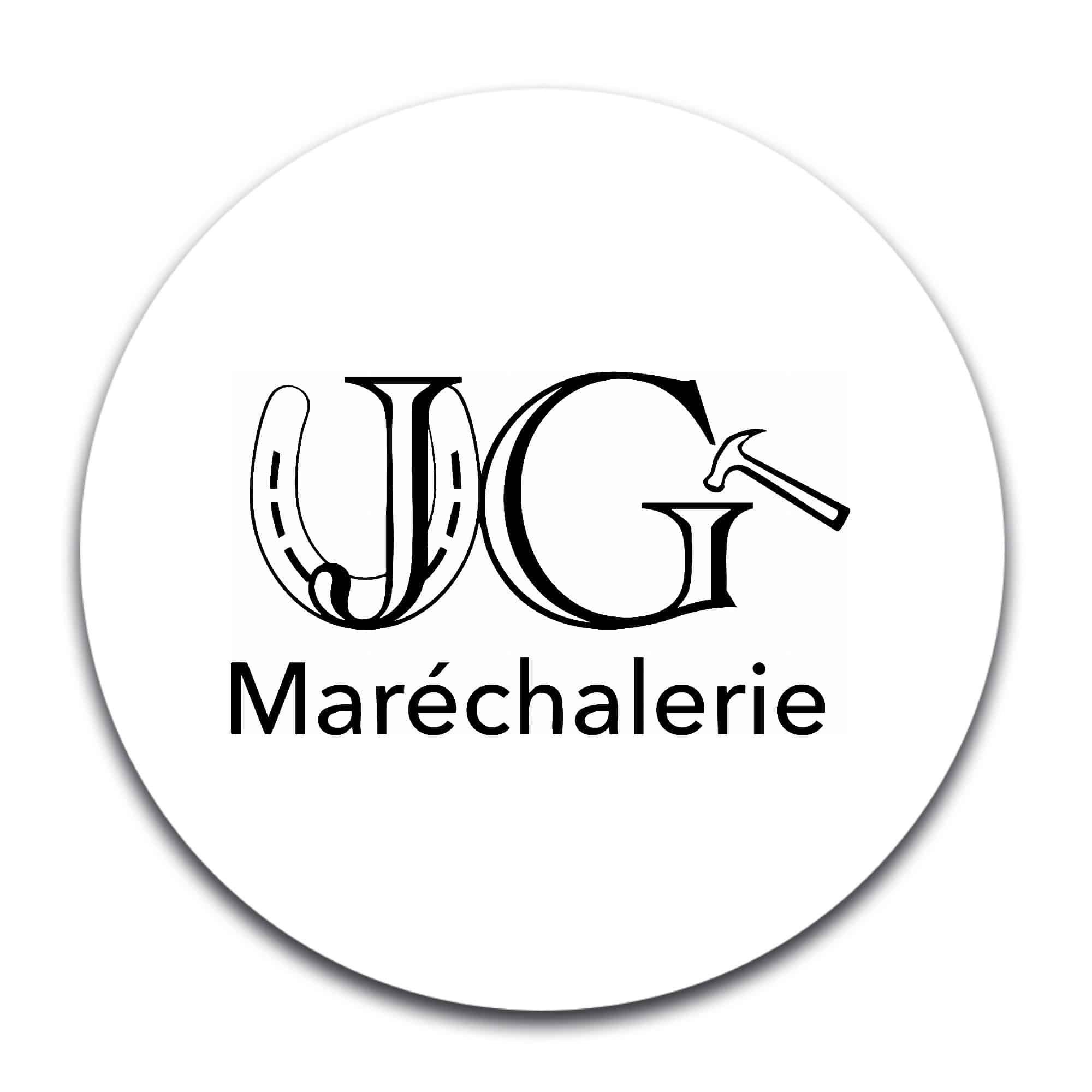 STICKER ROND - JG MARÉCHALERIE - STI001