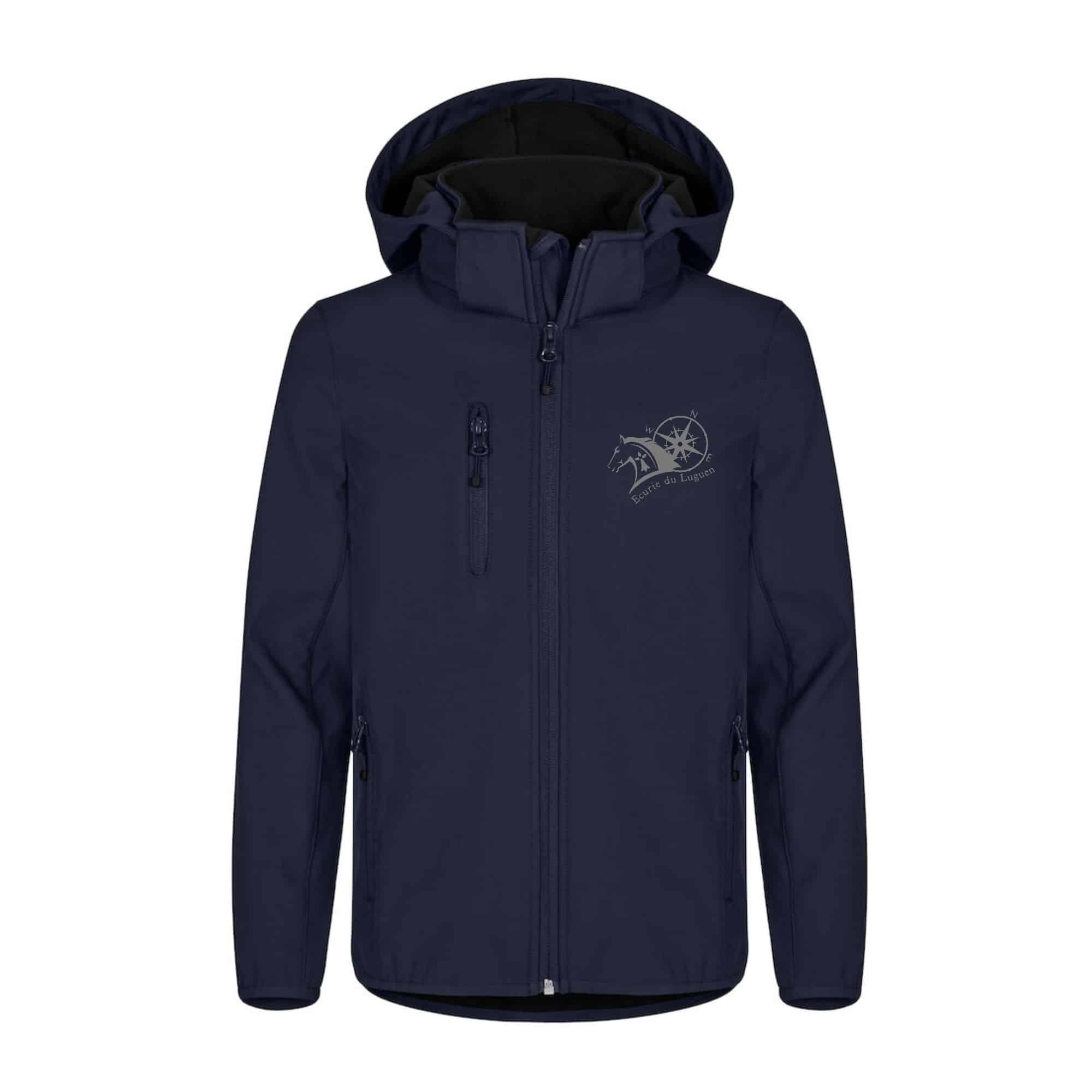 SOFTSHELL ''Classic'' (enfant) - Ecurie du Luguen - Navy - 0200909