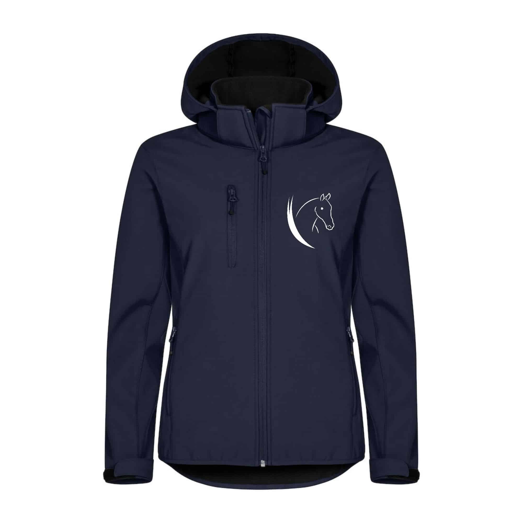 SOFTSHELL "Classic" (femme) - Club Hippique de Menneville – Navy - 0200917