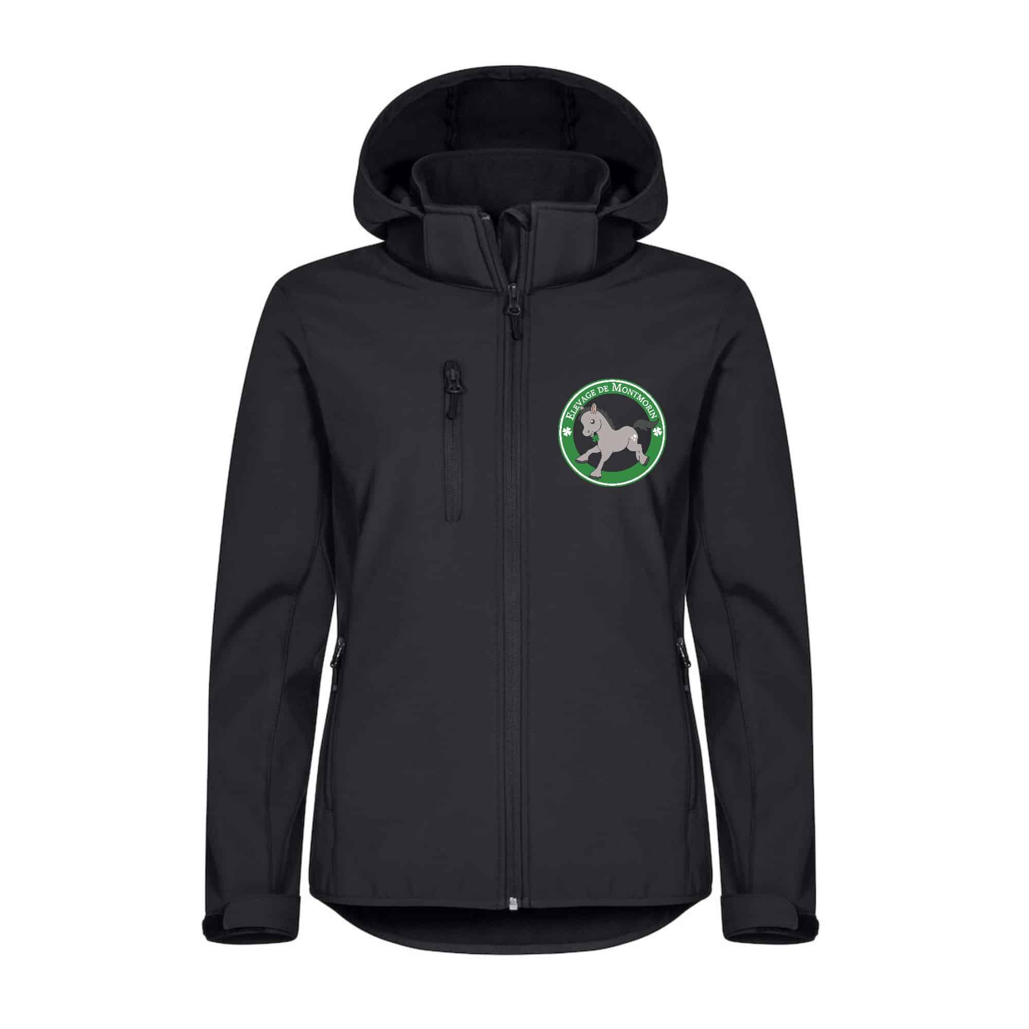 SOFTSHELL "Classic" (femme) - Elevage de Montmorin - Noir - 0200917