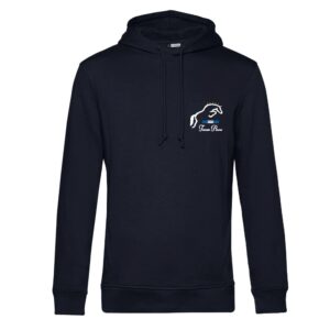 SWEAT A CAPUCHE (homme) - team pirou - Navy - BCU33B