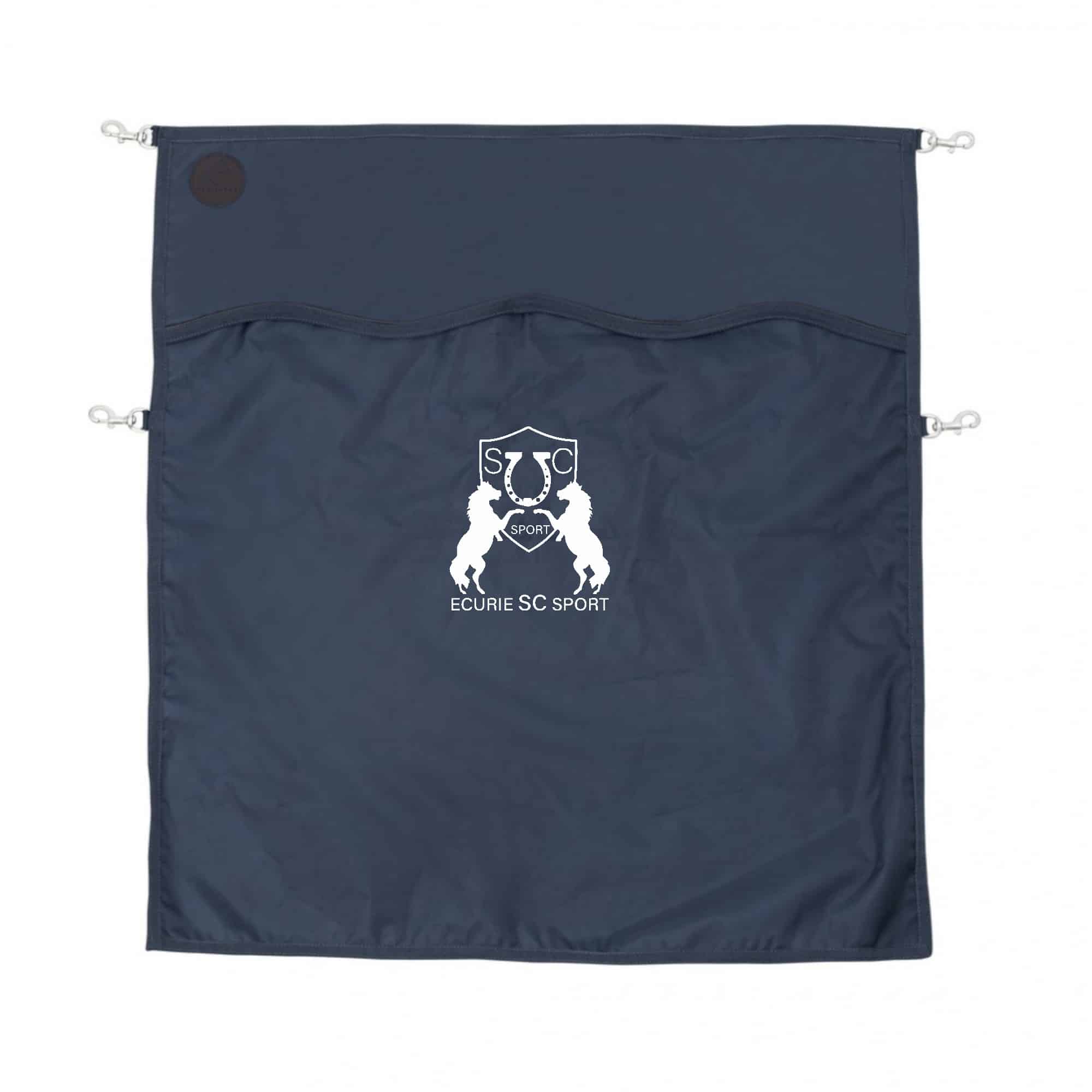 Rideau ou porte de box EQUITHÈME Premium - Ecurie SC sport - Navy - RP001