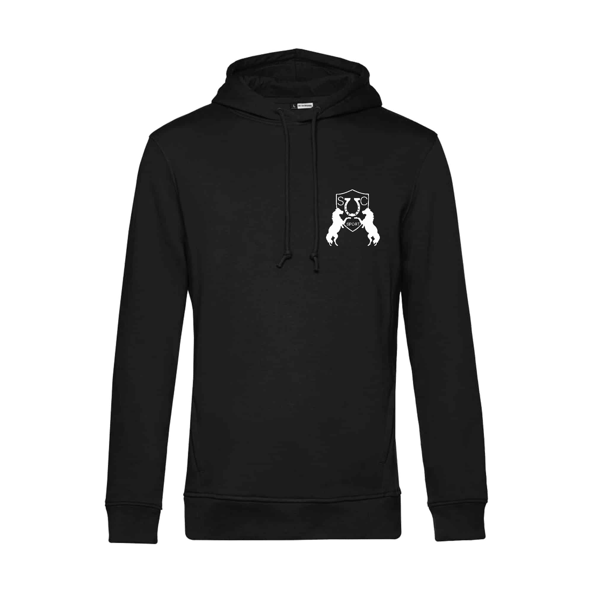 SWEAT A CAPUCHE (homme) - Ecurie SC sport - Noir - BCU33B