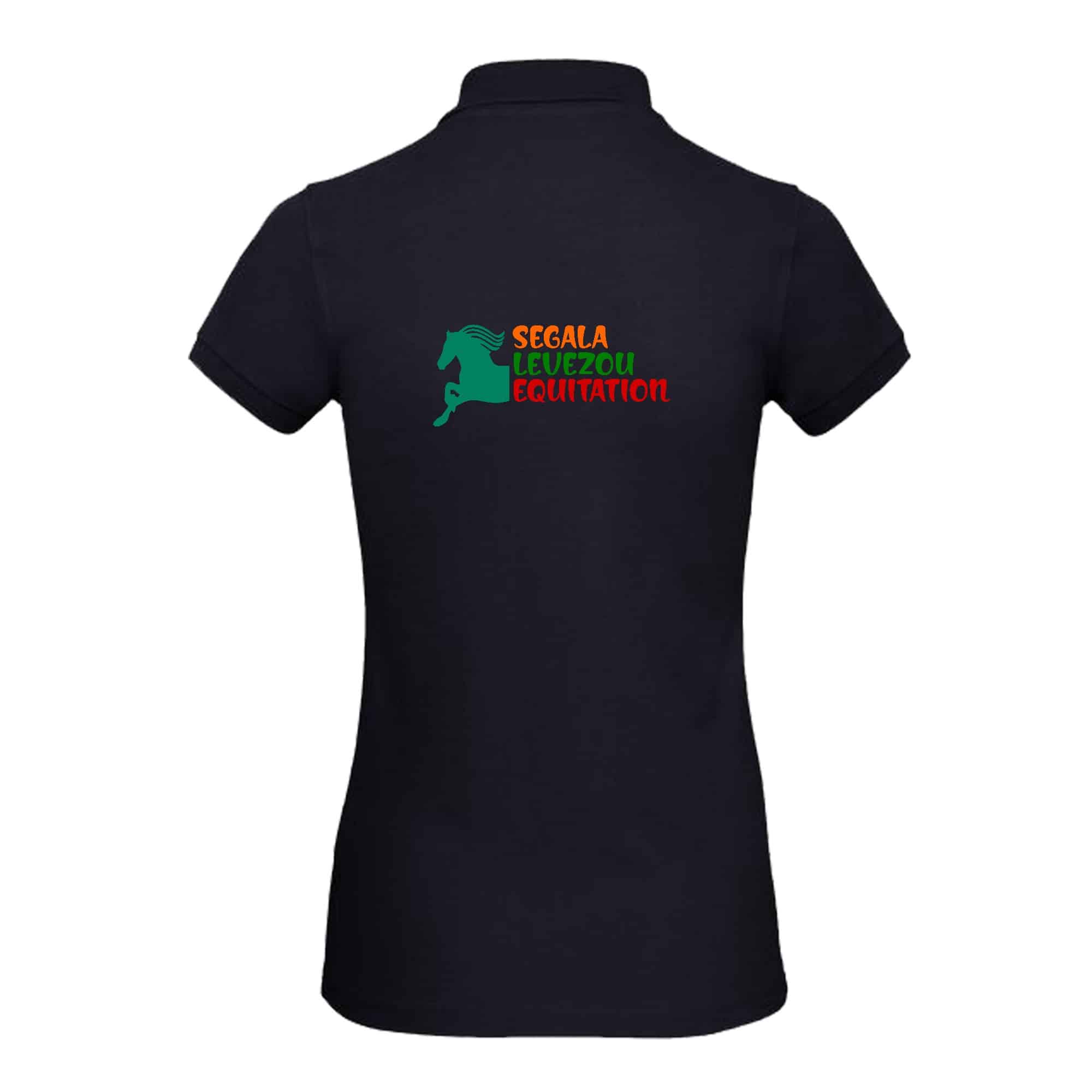 POLO (femme) - Segala Lévezou equitation - Navy - BCI1F – Image 3