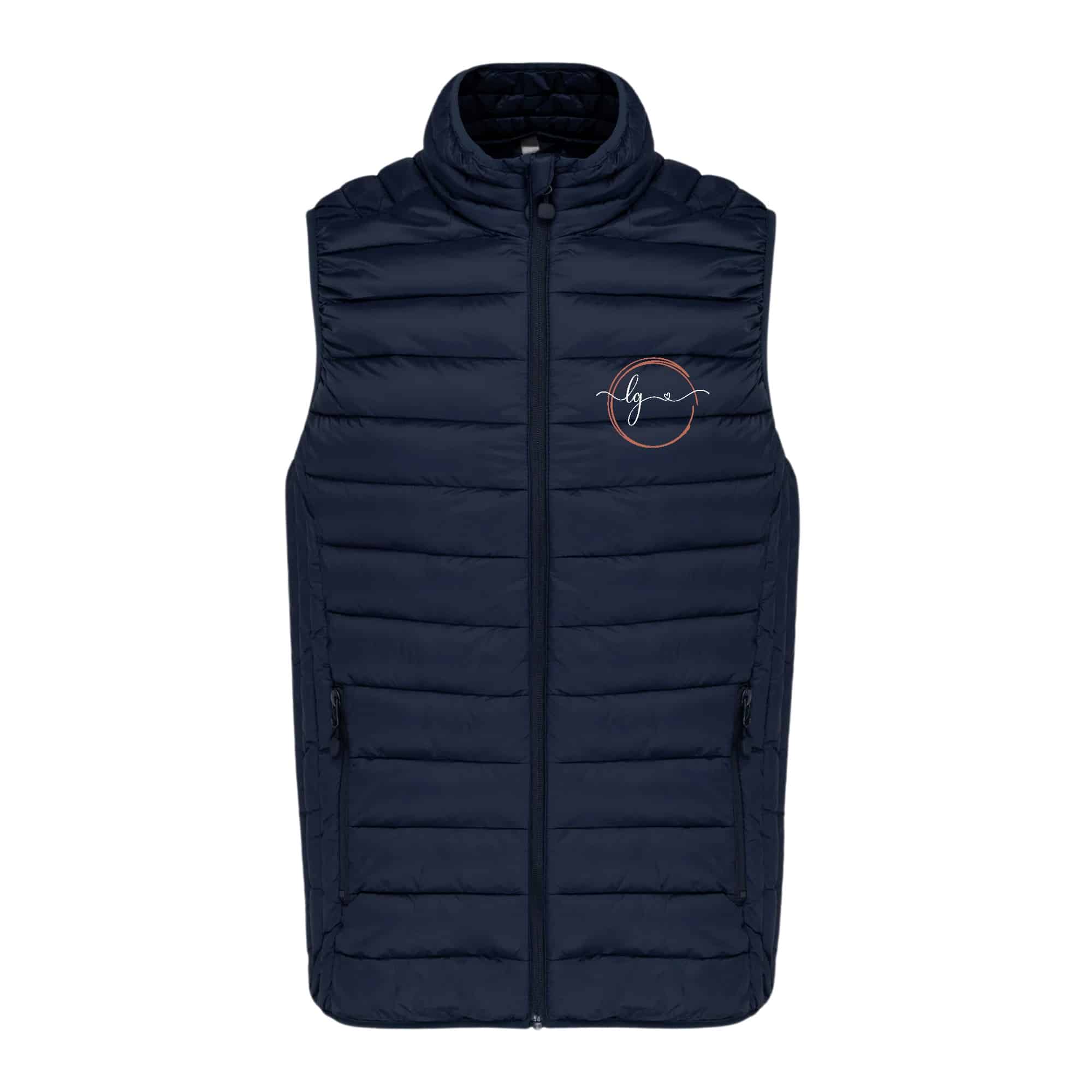 DOUDOUNE SANS MANCHES (homme) - Sellerie LG - Navy - K6113
