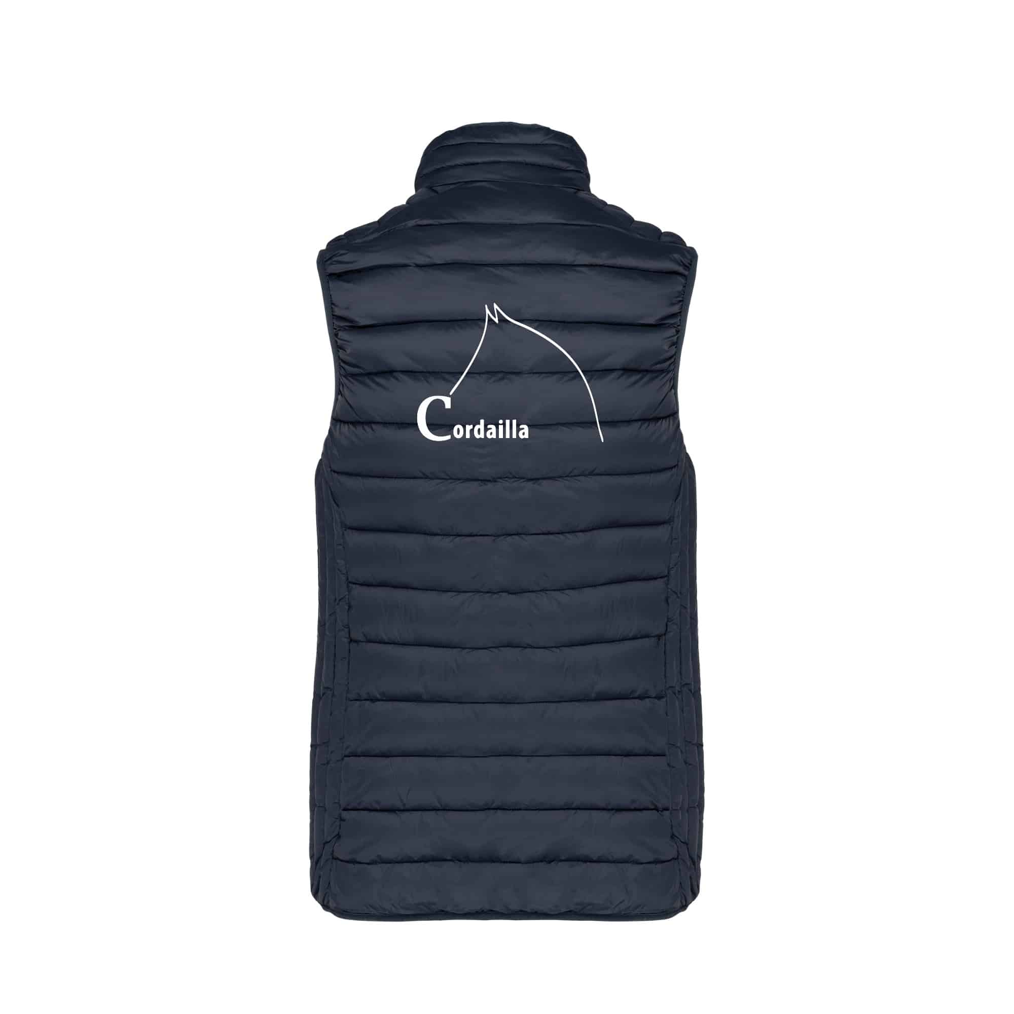 DOUDOUNE SANS MANCHES (femme) - Association Team Cordailla - Navy - K6114 – Image 3