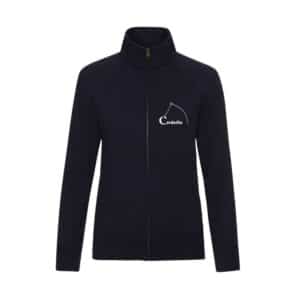 SWEAT ZIPPE SANS CAPUCHE (femme) - Association Team Cordailla - Navy - SC366