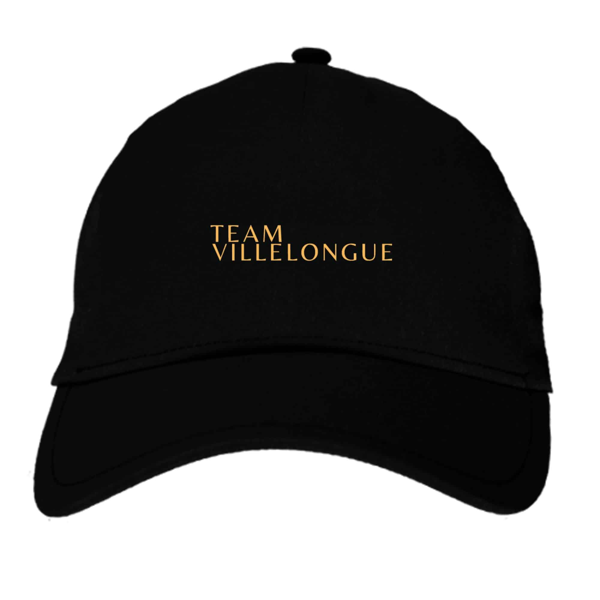CASQUETTE - Team Villelongue - Noir - BF015