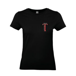 T-SHIRT (femme) - SCEA Élevage des Trat - Noir - BC04T