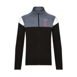 Veste de survêtement zippée (enfant) - SCEA Élevage des Trat - Noir - PA391