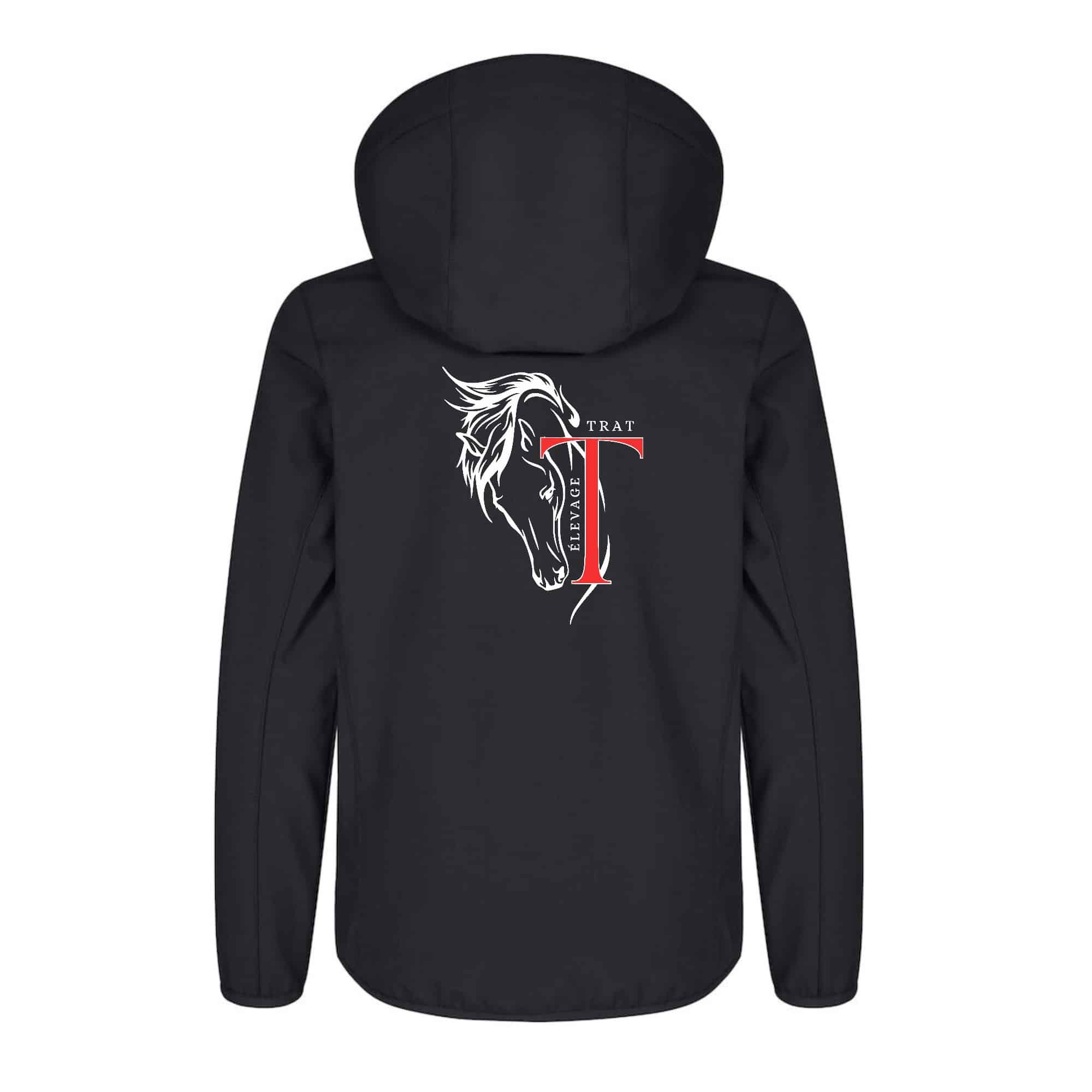 SOFTSHELL ''Classic'' (enfant) - SCEA Élevage des Trat - Noir - 0200909 – Image 3